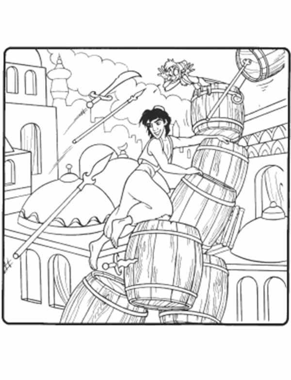 Алладин рисунок