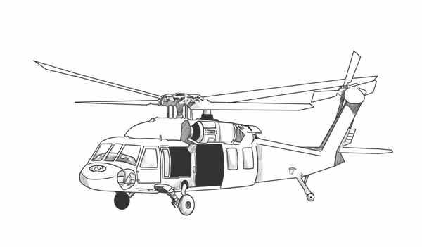 Boeing Ch-47 Chinook чертеж