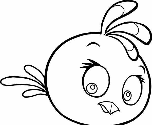 Раскраска Angry Birds Веселые Игры для Взрослых и Детей