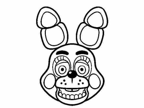 FNAF раскраска