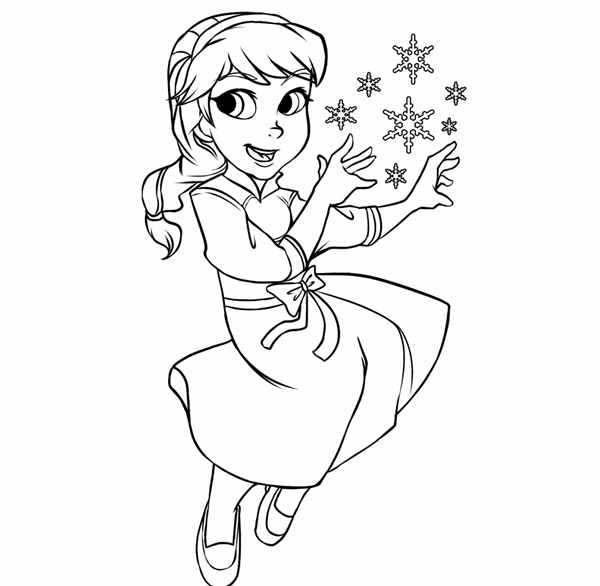 Anna Elsa Snowman