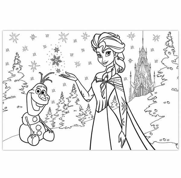 Раскраска Anna Elsa