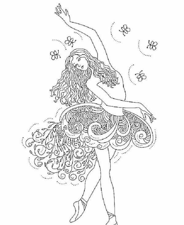 Кошка балерина