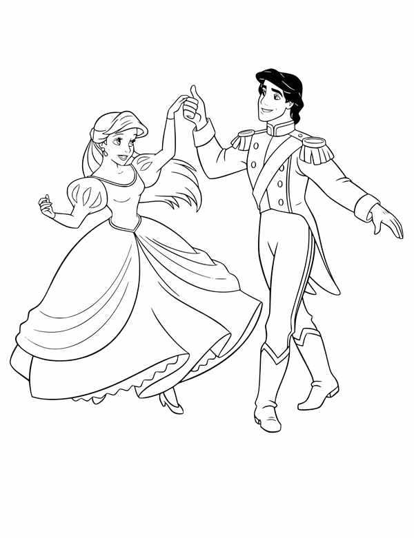Русалочка Ариэль и Эрик
