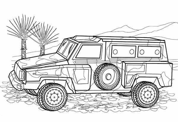 Hummer m1025 HMMWV чертеж