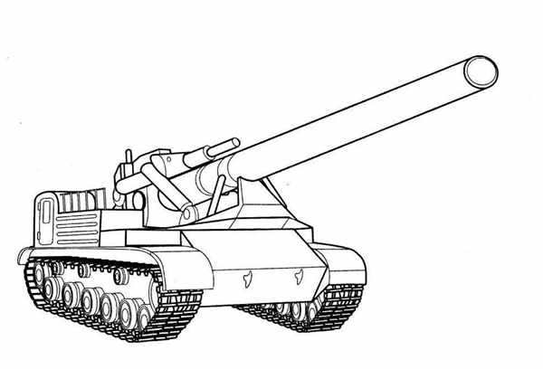 Раскраска пушки