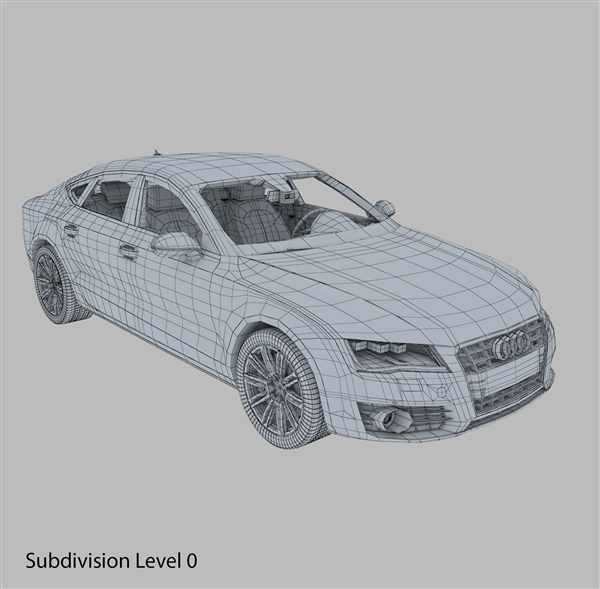 Раскраска Audi a6 c7