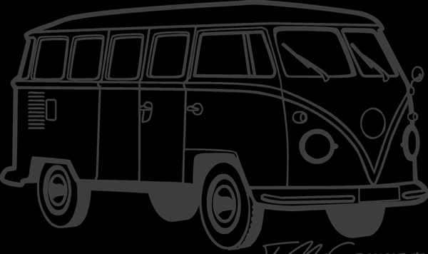 Volkswagen t1 чертеж