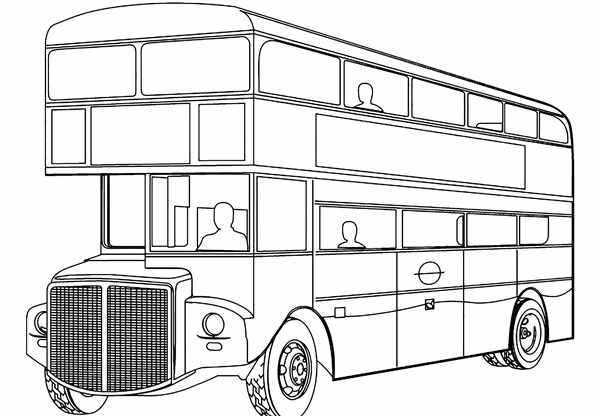 Раскраска автобус ЛИАЗ 5256
