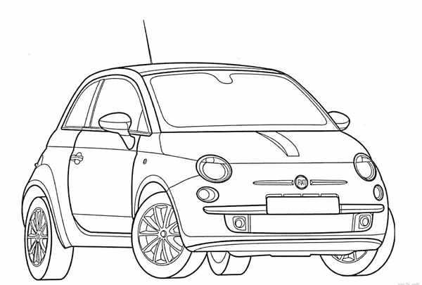 Раскраски Лексус 570