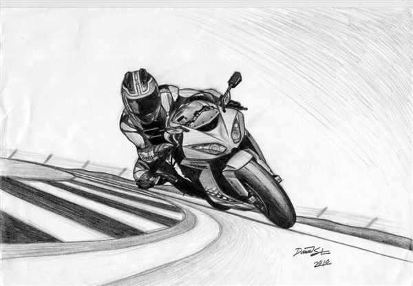 Раскраска Honda VFR 800