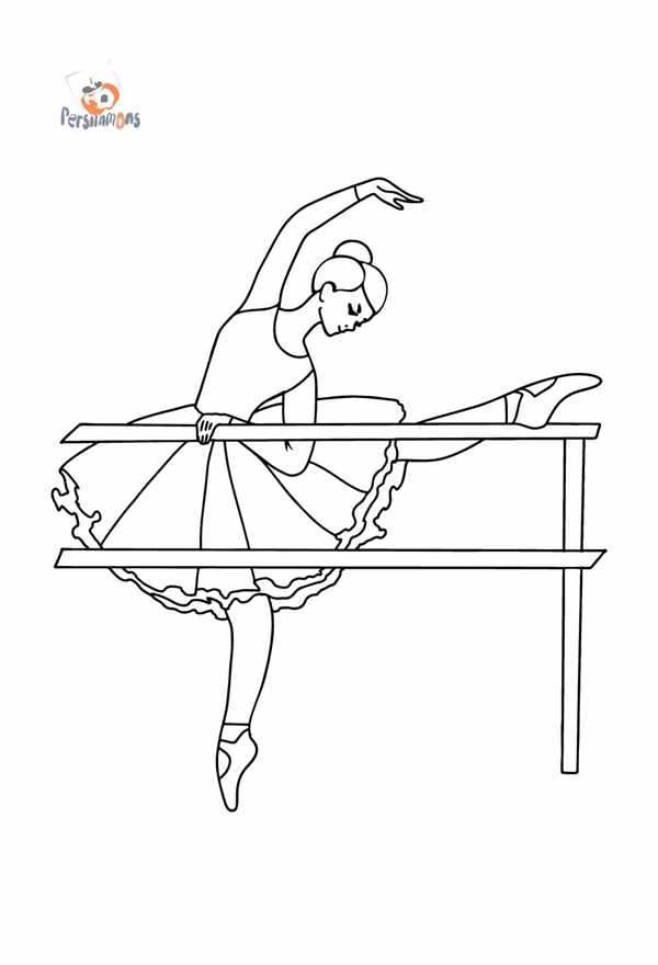 Балерина рисунок карандашом