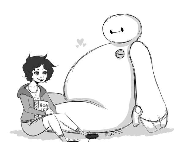 Беймакс рисунок