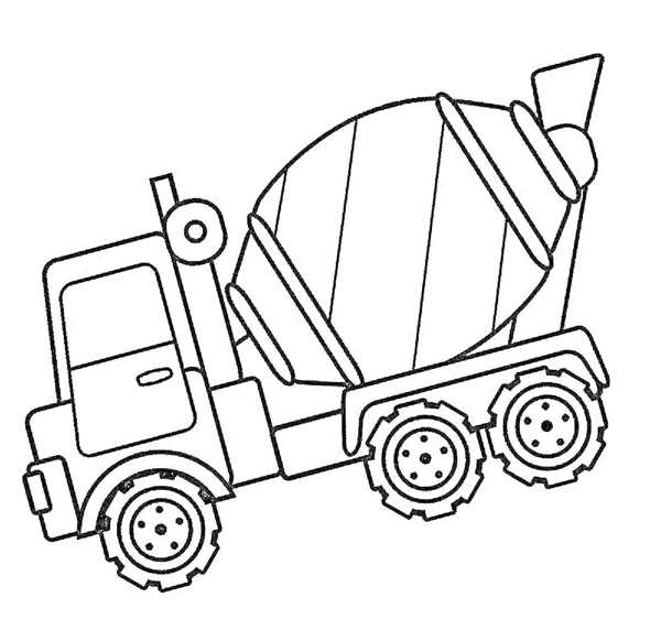 Раскраска КАМАЗ 65115 самосвал