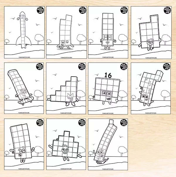 Numberblocks 6
