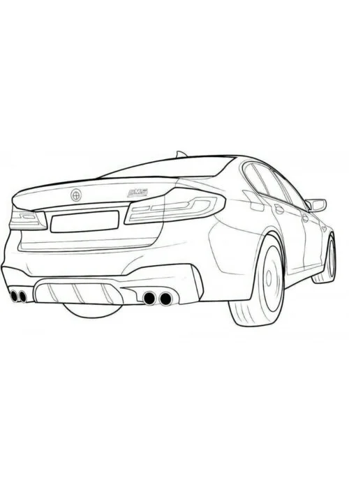 BMW e60 m5 контур