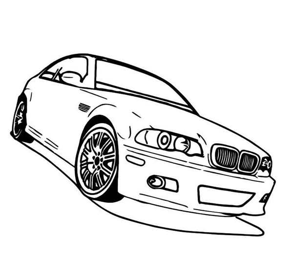 Рисунок БМВ ф30