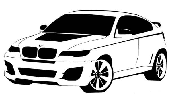 BMW e36 вектор