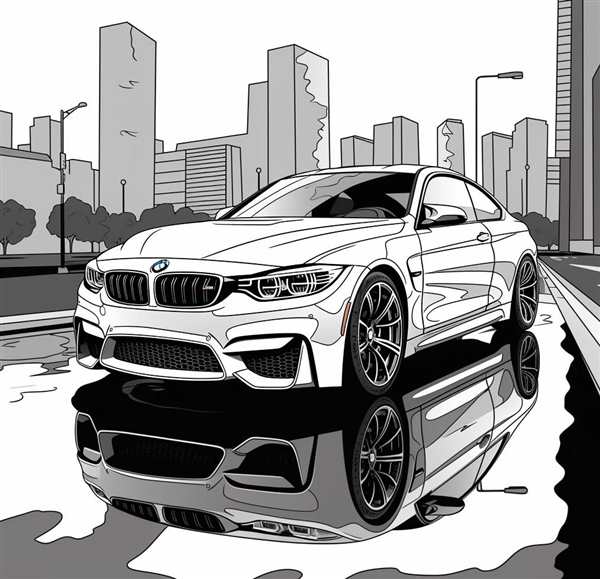 BMW x6 m распечать