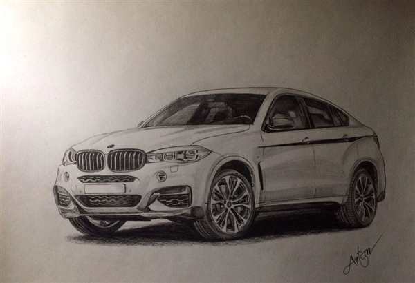 Раскраска автомобили. BMW