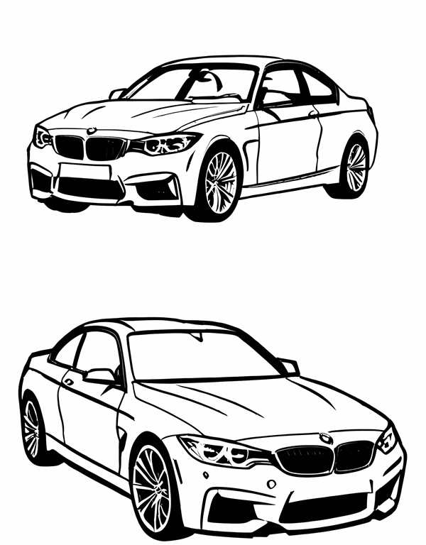 Автомобиль векторный рисунок