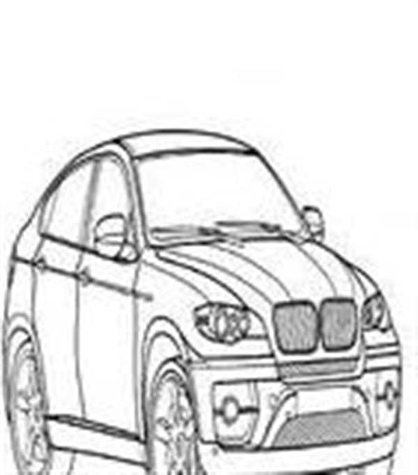 BMW x7 Blueprint