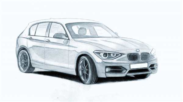 BMW x6 m распечать