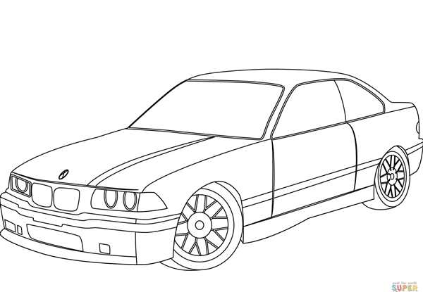 BMW e36 спереди
