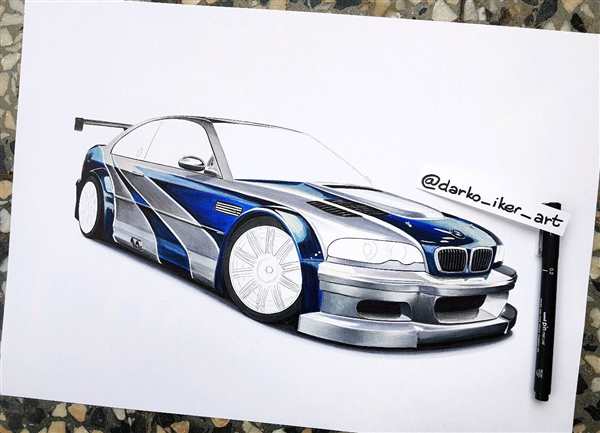 Раскраска BMW M3 Ваши Личные Уникальные Выборы