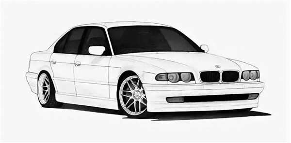 BMW x5 Blueprint