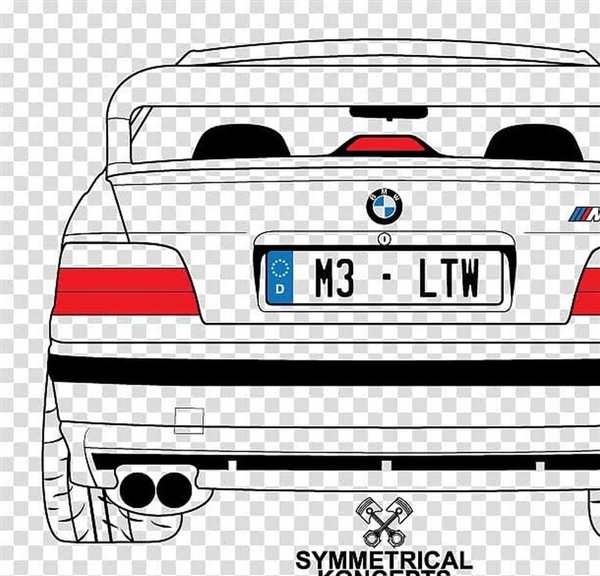 Раскраска BMW m5 e60