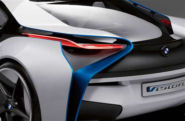 Раскраска BMW Vision EfficientDynamics Создай М мечту на бумаге