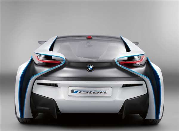 Раскраска BMW Vision EfficientDynamics Создай М мечту на бумаге