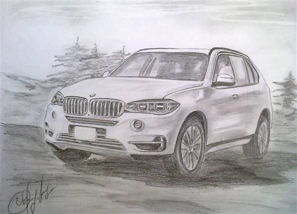 BMW x5 e70 вектор