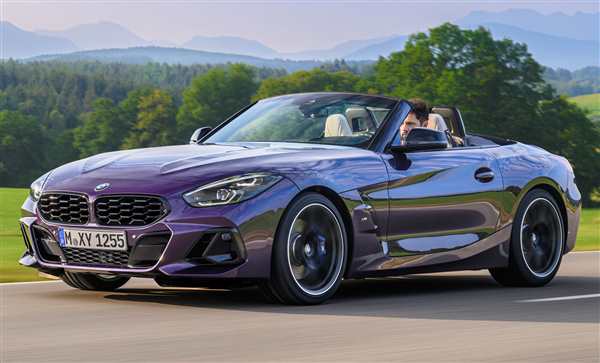 Раскраска BMW Z4 M40i Родстер