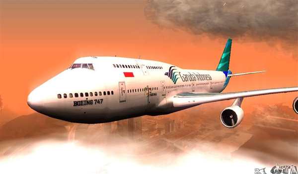 Чертеж самолета Боинг 747