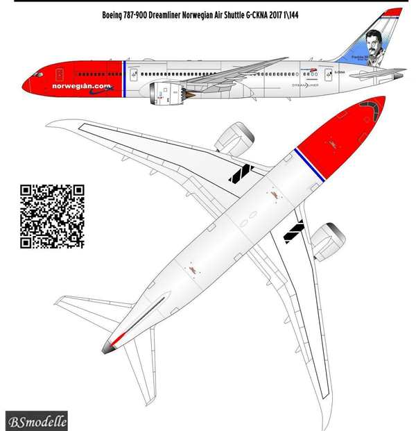 Боинг 737 карандашом