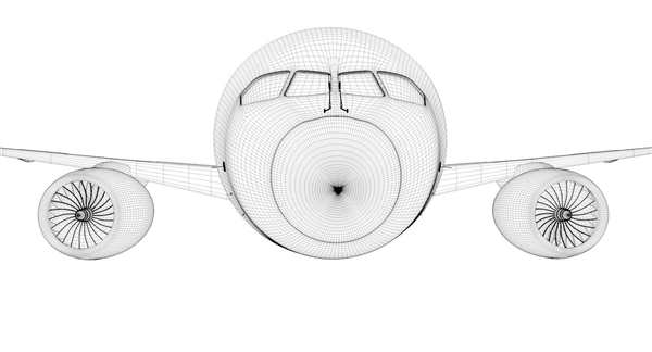 Раскраска Boeing 787 Войти в Мир Авиации