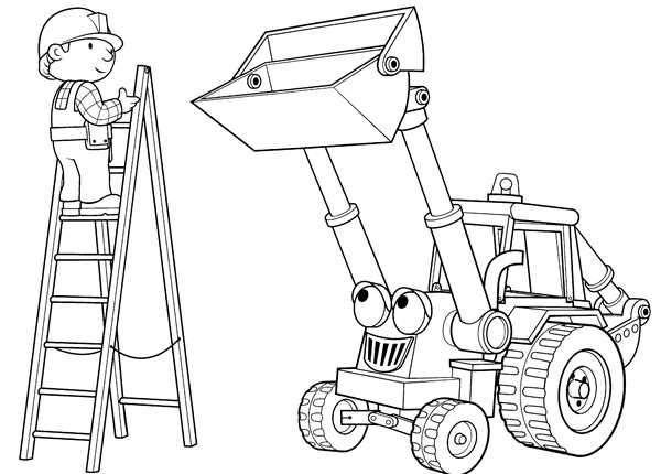Раскраска автокран Liebherr