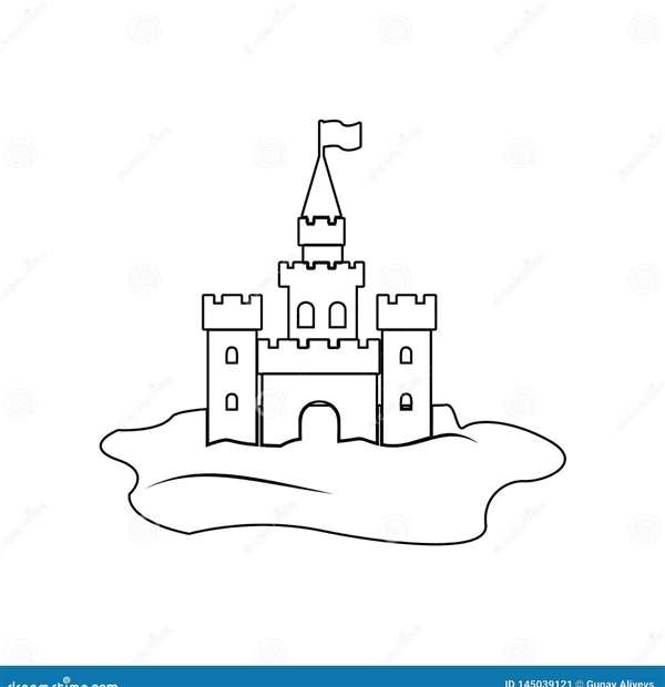 Песочница раскраска для детей