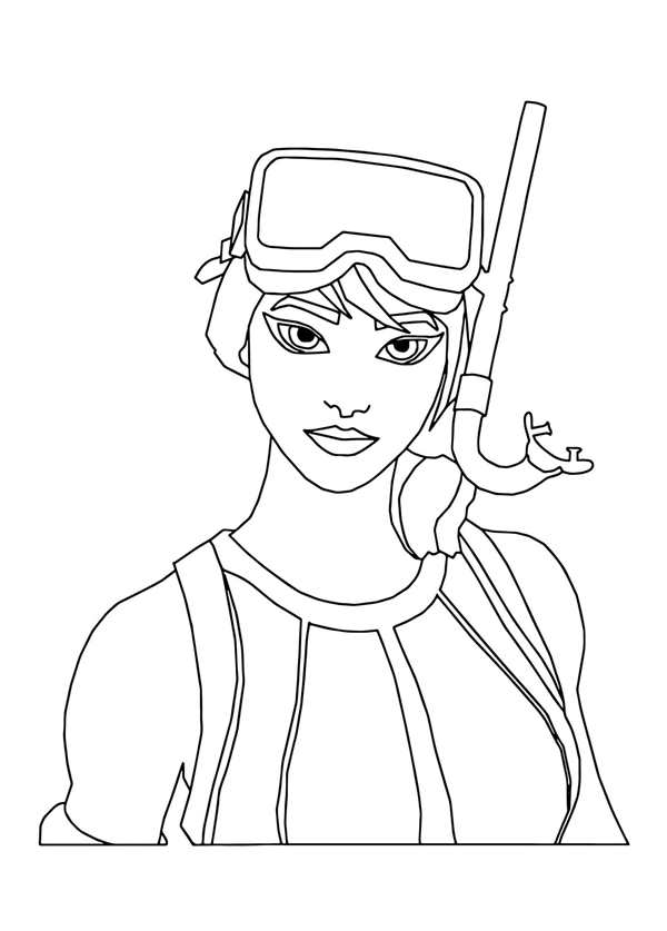 Раскраска Бояzливого Автобусa Fortniteа