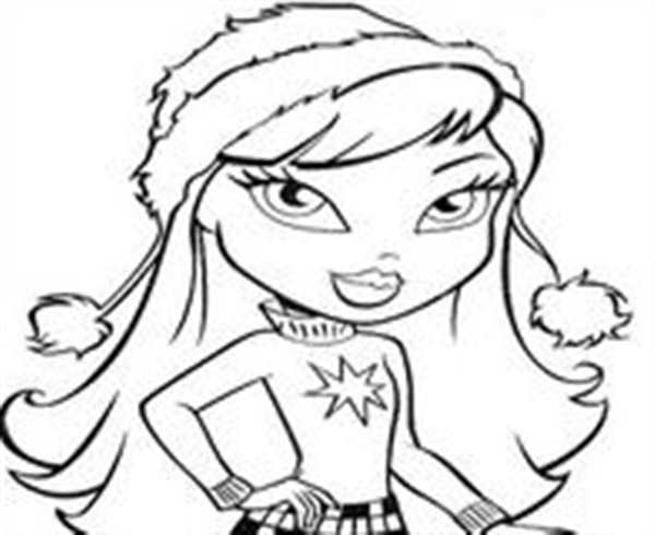 Bratz куклы раскраски