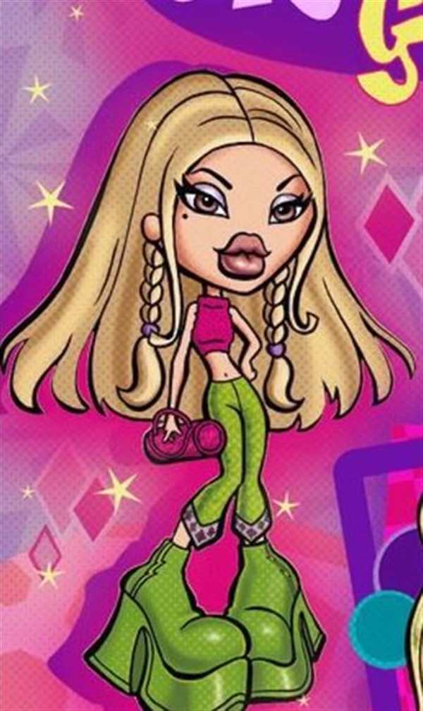 Раскраска Bratz Репетиция Танца