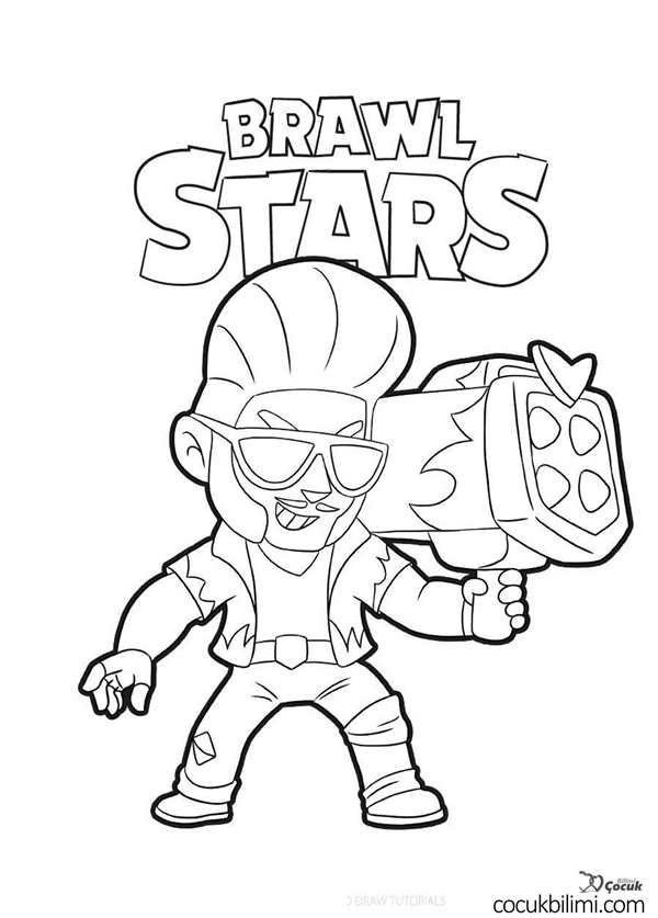 Раскраски Brawl Stars
