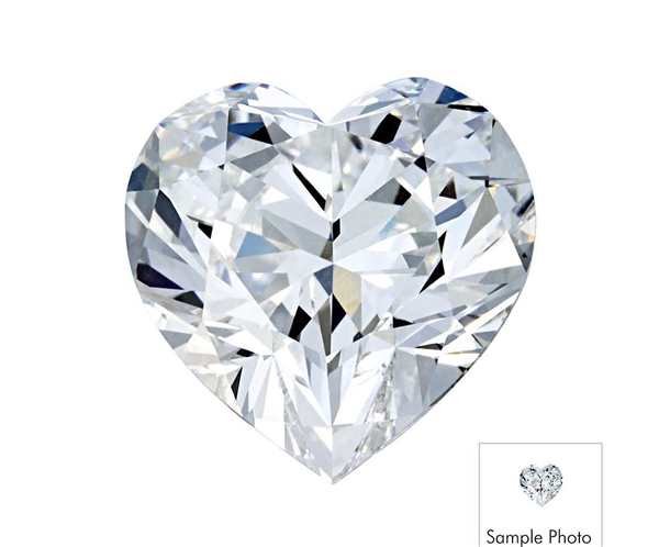 Сердце бриллиант эскиз