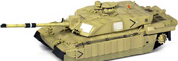 Раскраска Британский танк Challenger 2