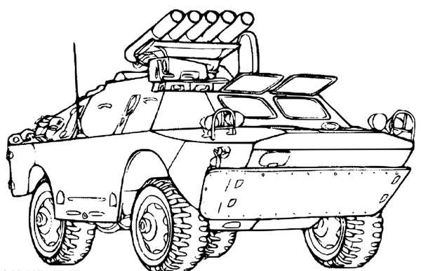 SD KFZ 234/2 Puma чертеж