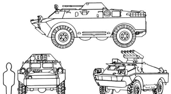 Военный джип раскраска