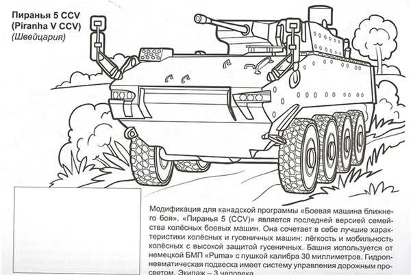 Контур БТР 80