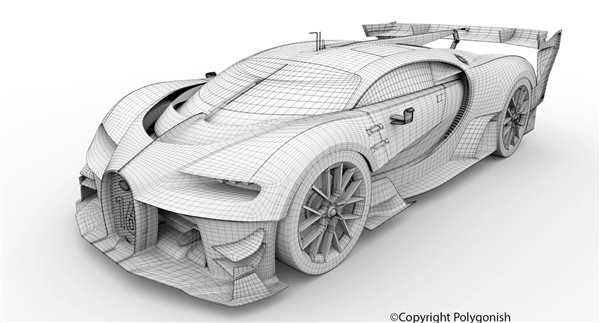 Раскраска Бугatti EB Concept Вдохновение на странице